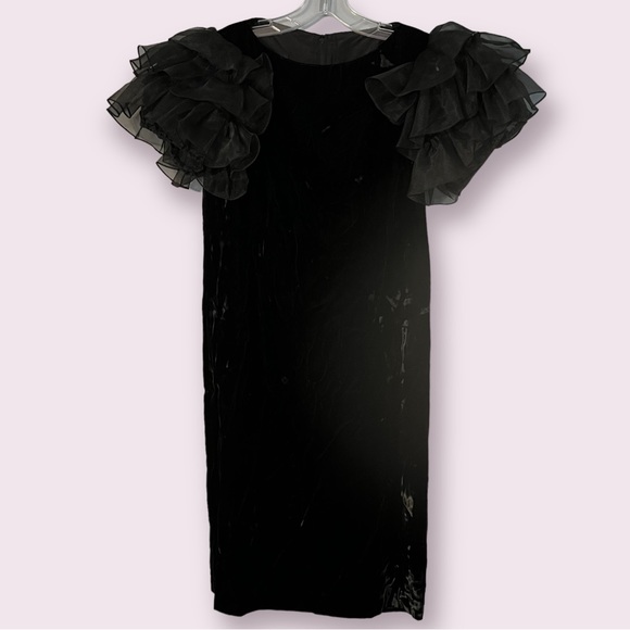 “Jeri New York” Vintage Cocktail/Evening  MIDI Dress - Picture 6 of 10